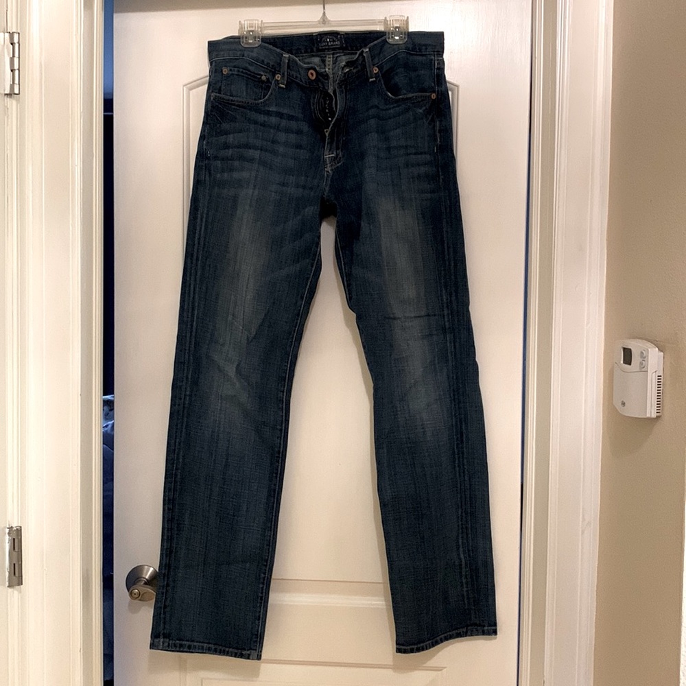 Men’s 34/34, Lucky Brand Jeans, 221 Original Straight